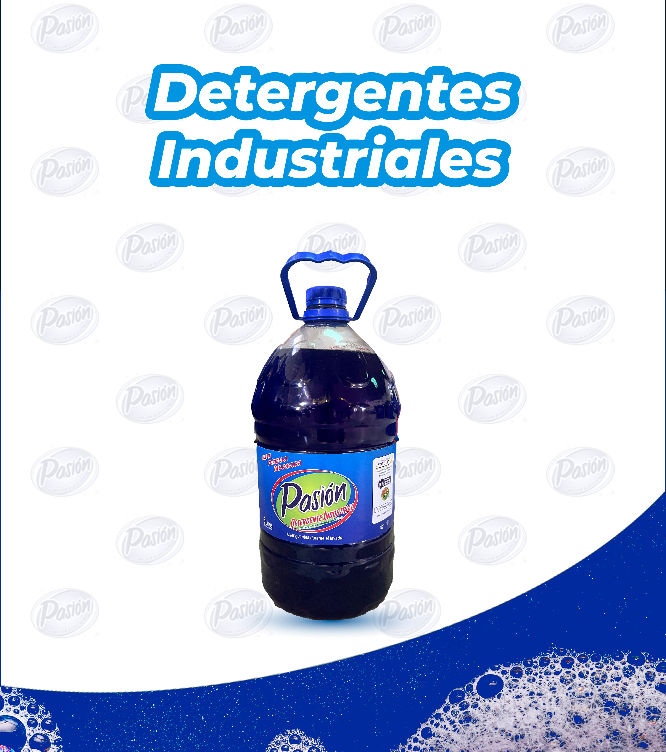 Detergente Alcalino Azul 5L