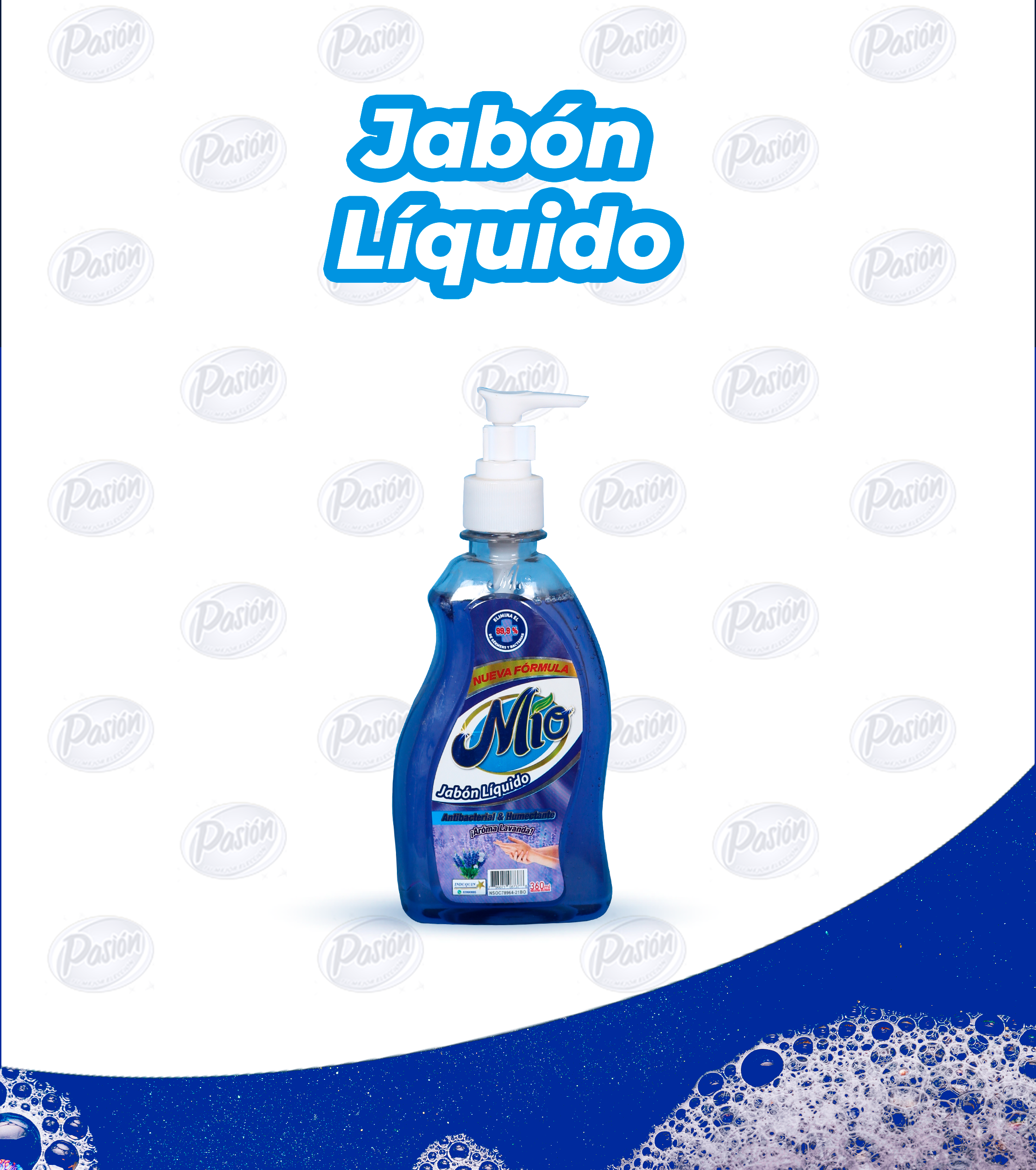 Jabón líquido Lavanda 360 ml